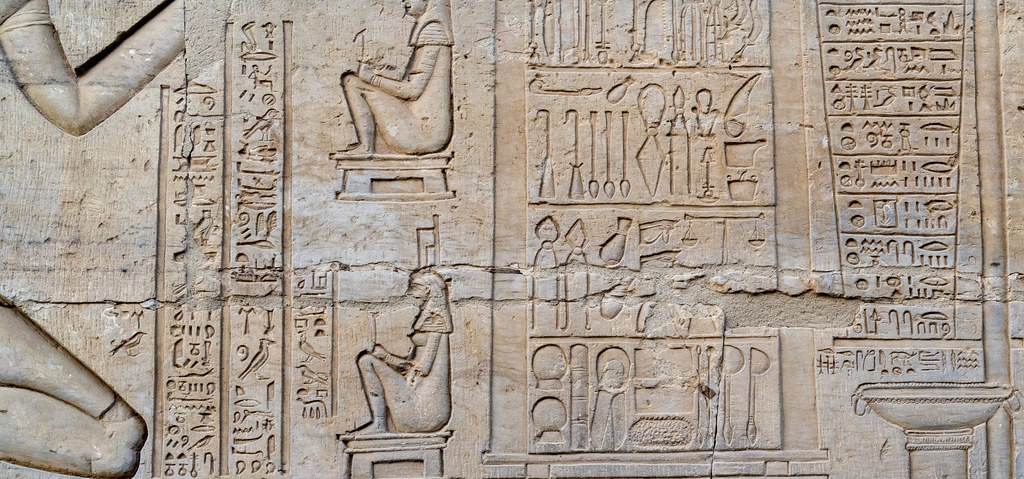 Prescriptions and medical procedures Ptolemaic carvings | Flickr