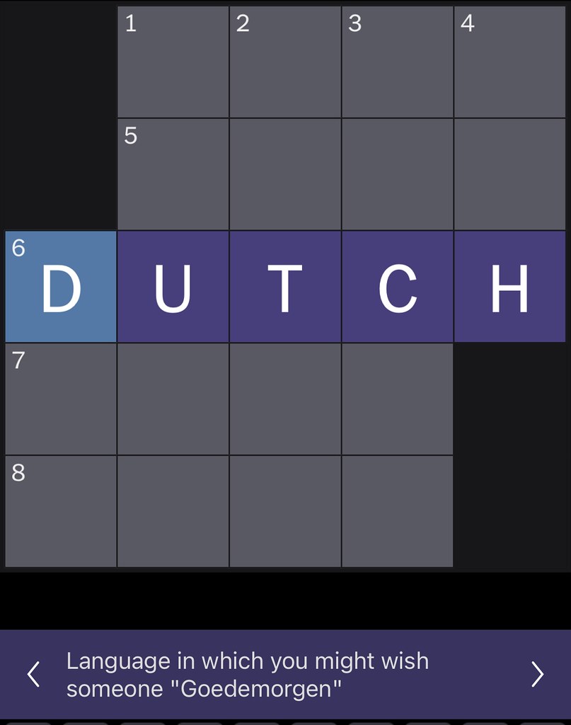 Goedemorgen Clue, Dutch Answer