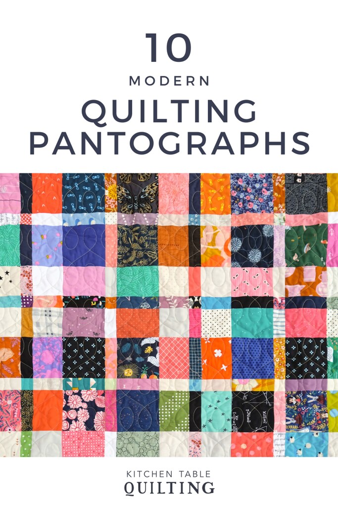 My top 10 favorite quilting pantographs - Kitchen Table Quilting
