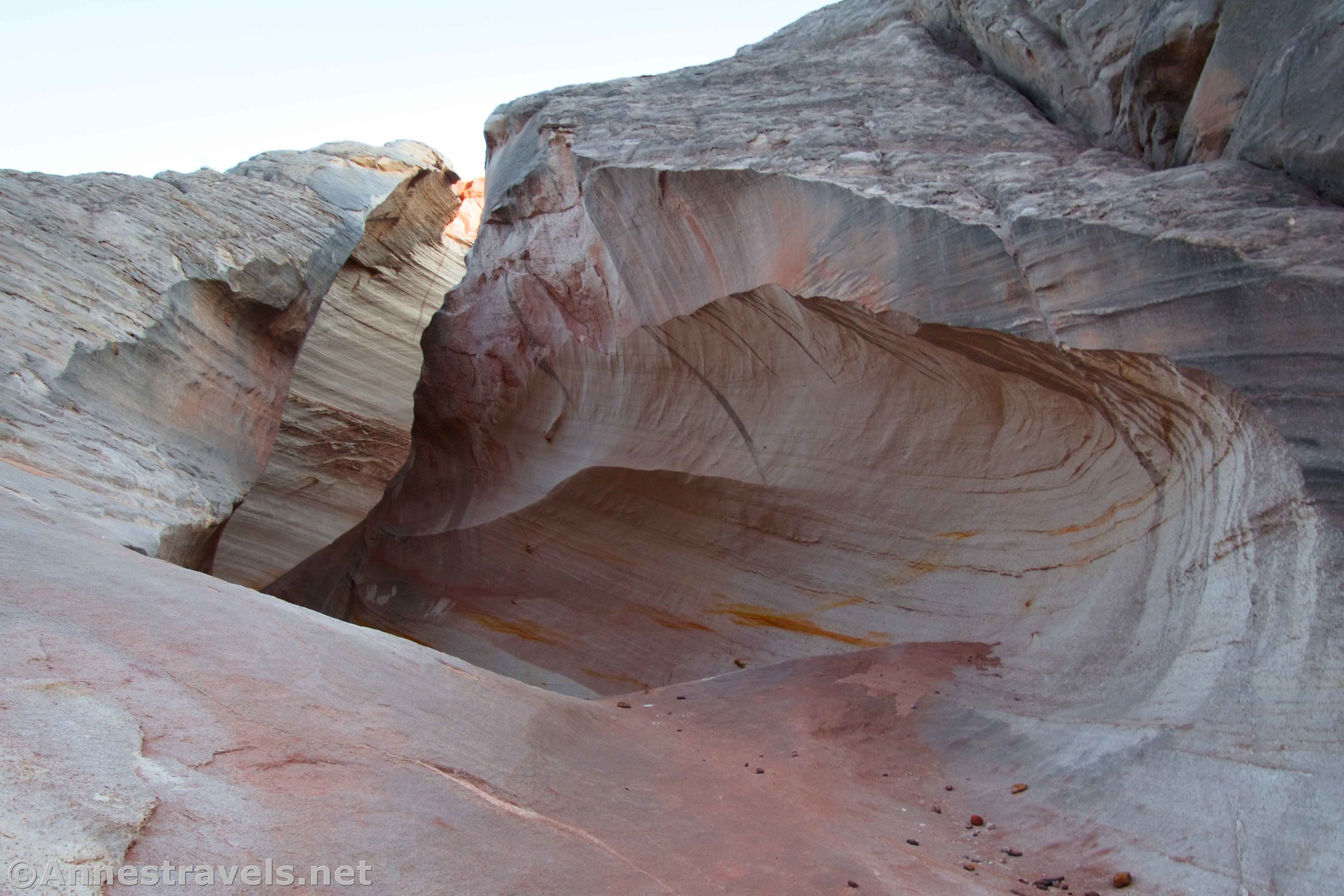 Hiking into the Nautilus formation, Grand Staircase-Escalante National Monument, Utah