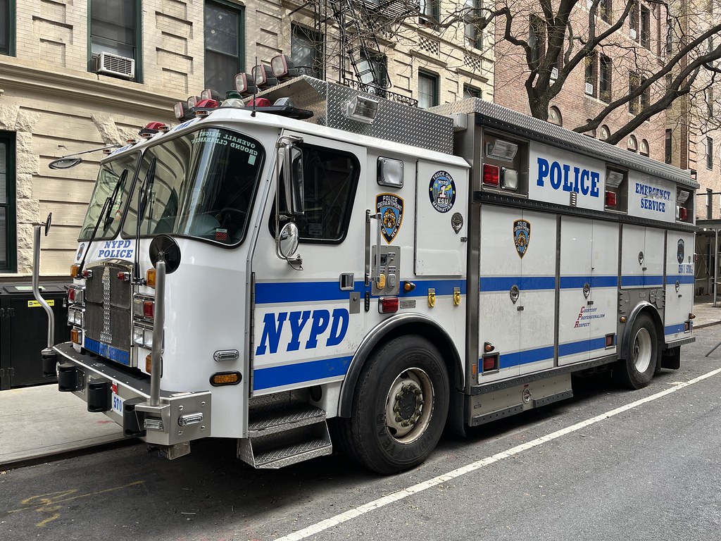NYPD Emergency Service Unit Truck 1 E-One #5701.