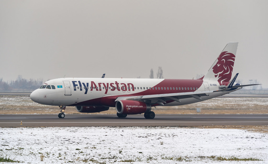 FlyArystan: Airbus A320 # EI-KBO