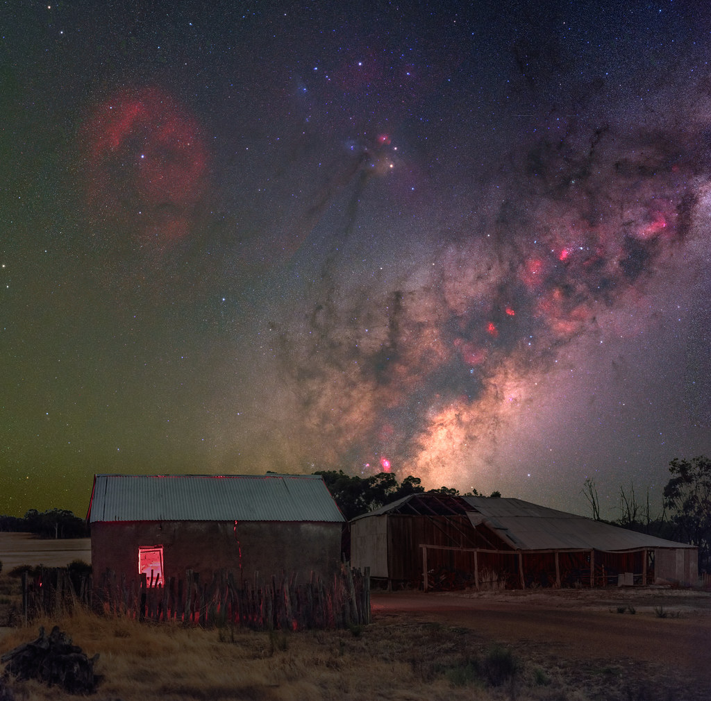 Milky Way at Happy Valley Homestead - Williams, Western Australia