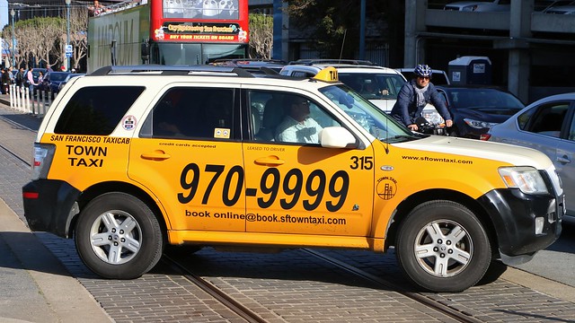 Five-door SUV Taxicab