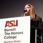 Tara Williams Tara Williams speaking at the 2024 John J. Rhodes Lecture hosted by Barrett, the Honors College at Arizona State University at the Tempe Center for the Arts in Tempe, Arizona.

Please attribute to Gage Skidmore if used elsewhere.