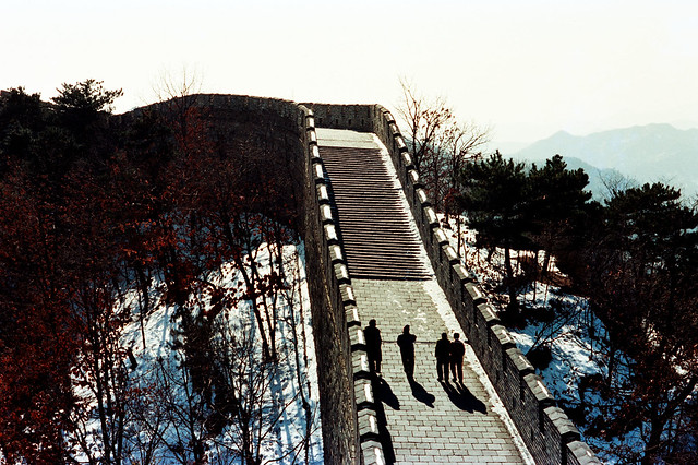 Mutianyu Great Wall,Kodak Supra 400,scan with DSLR
