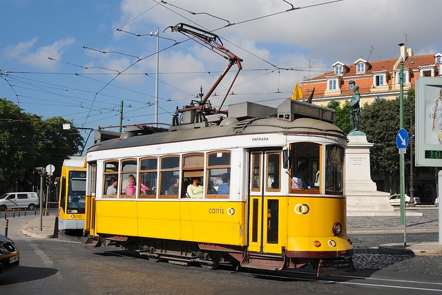 Tram No 549 - Cais do Sodre, Lisbon, Portugal