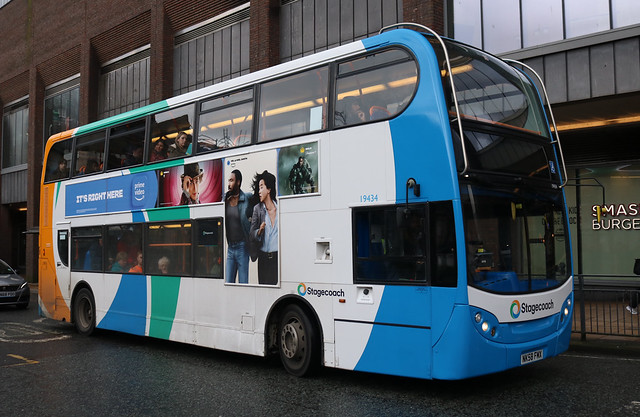 Stagecoach: 19434 NK58FMX Alexander Dennis Enviro 400