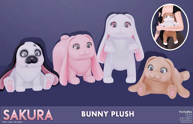 {Sakura} Bunny Plush