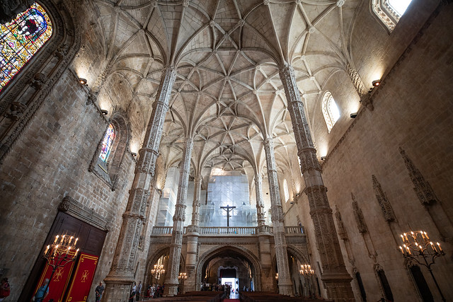 Jerónimos Monastery Chapel (15th century) in Lisbon, Portugal