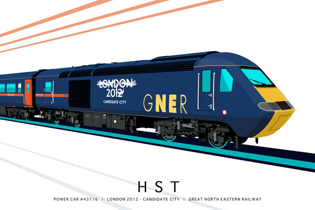 POWER CAR #43116 | LONDON 2012 - CANDIDATE CITY | GNER