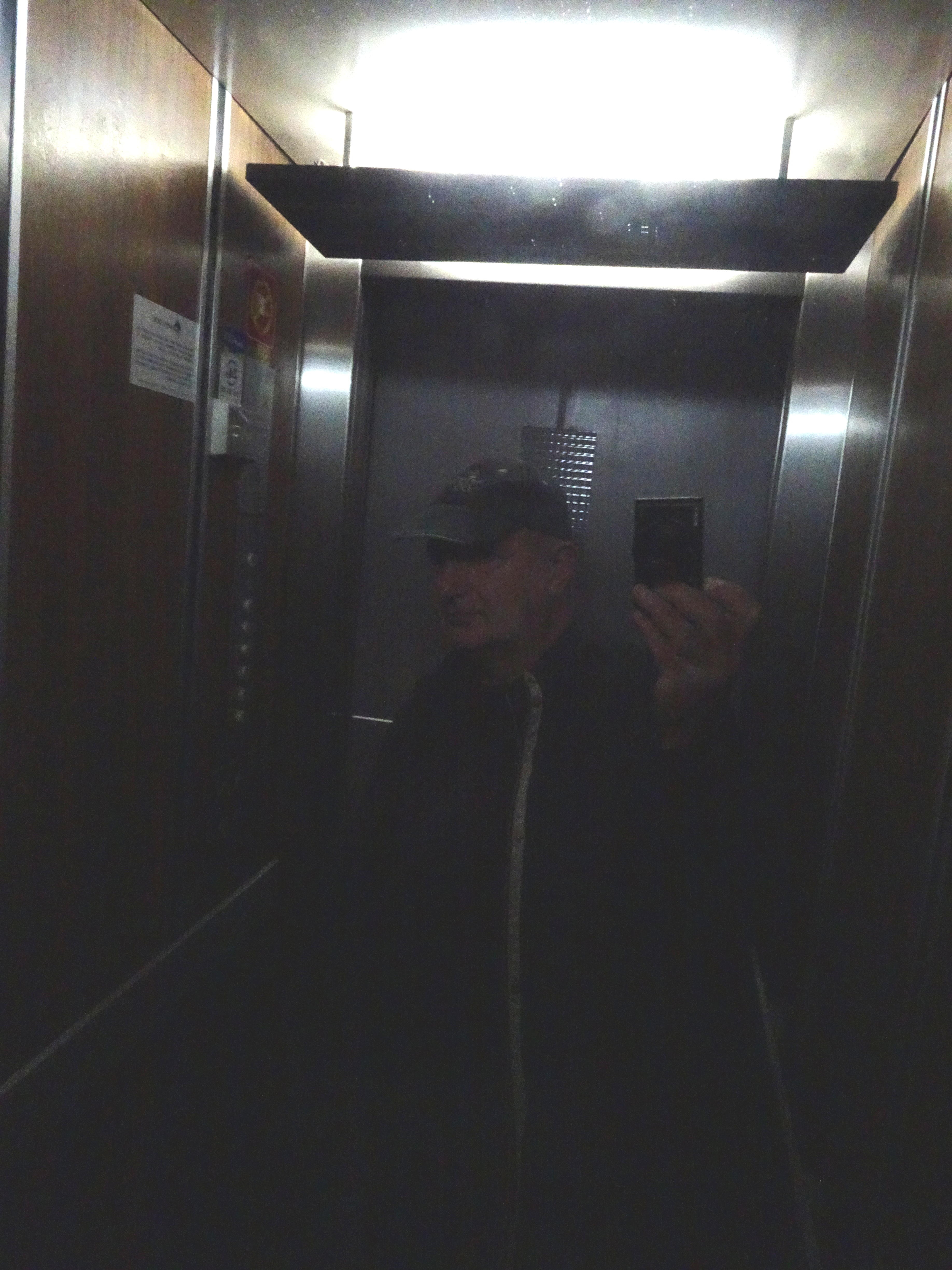 En mi ascensor
