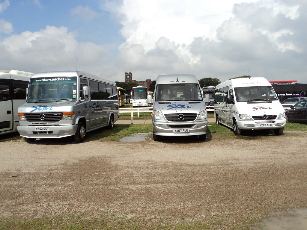Star Coaches of Batley YR52OCY, YJ57FUU & YX56DJK
