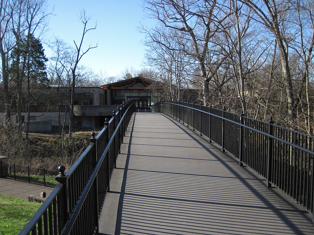Bridge over entrance dale to Mammoth Cave's Historic Entrance (Kentucky, USA) 2
