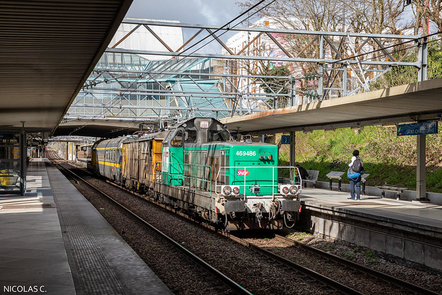 BB 69486 - ME120 - Train n°829552 Cergy-le-Haut > Poissy