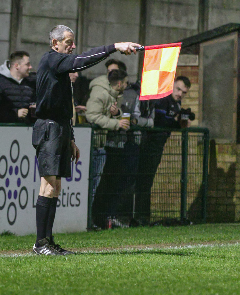 Mike Mathis Referee Offside,assisant referee Mick Mathews | bobblackbird | Flickr