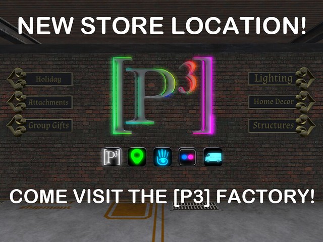 [P3] Factory - New Location!