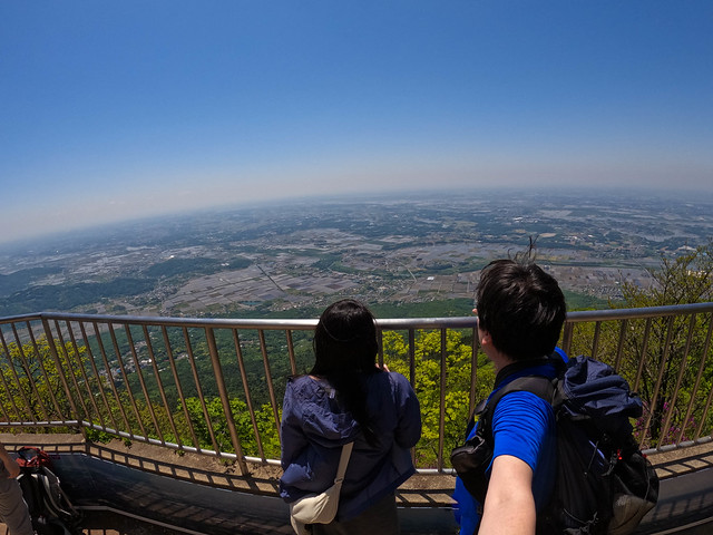 筑波山の集合写真