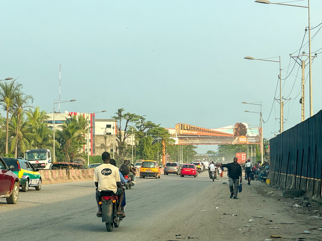 Rush hour in Douala