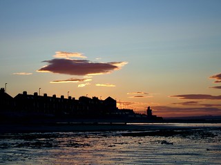 Redcar Seafront Silhouette (2015b)