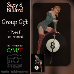 M-BdP :: Sexy 8 Billiard - Group Gift