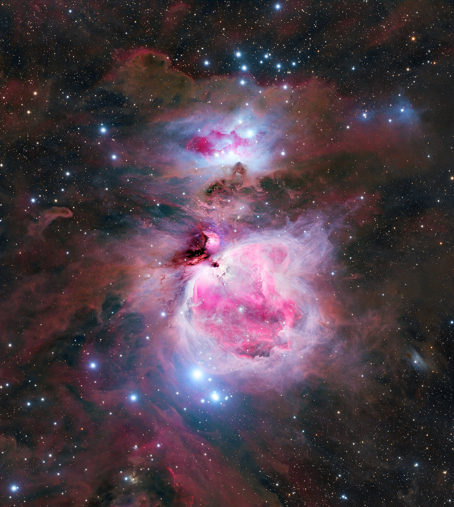 The Orion & Running Man Nebulae