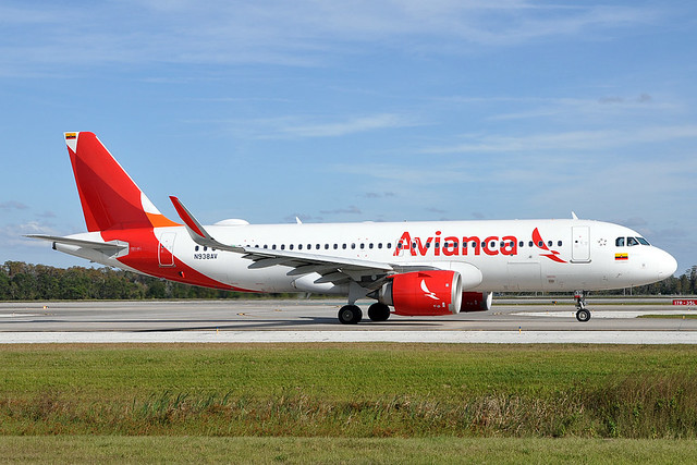 N938AV  A320-251N(SL)   Avianca