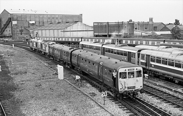 LMS class 502 heads back to Steamport. September 1989.