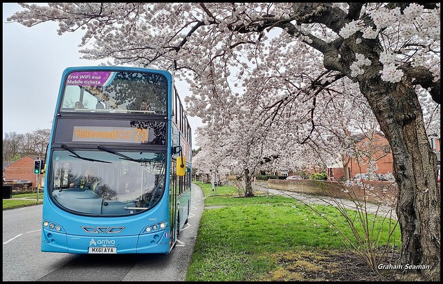 PASSING BUSES - SPRING - CHILDWALL VALLEY ROAD