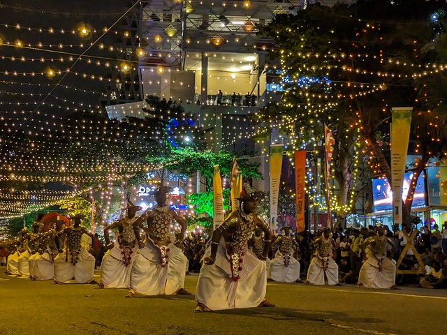 February Full Moon (Poya) Festival - Colombo. Sri Lanka