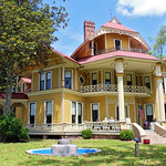 Lapham-Patterson House, Thomasville 1885 Victorian house is a Thomasville landmark. The Latham-Patterson House is noted for its lack of symmetry and over 50 exits as well as its doors and windows not being square. The house is a state historic site and is in the Dawson Street Residential District.