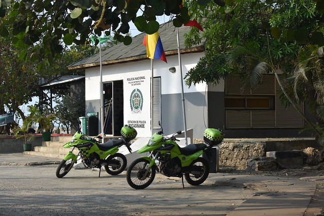 Cartagena Police bikes