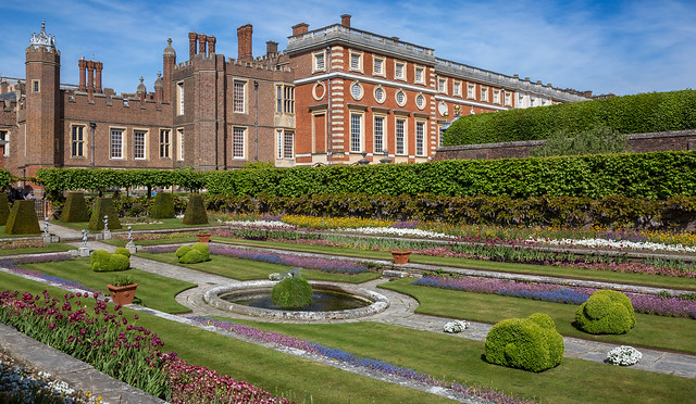 The Pond Gardens at Hampton Court