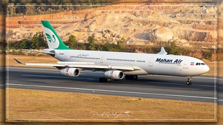 EP-MMT Airbus A340-313X Mahan Air