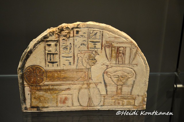 Hathor on a stela