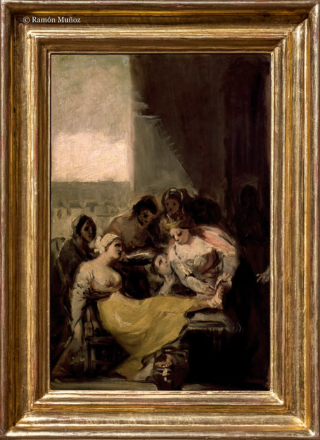 DSC1642 Francisco de Goya - Santa Isabel de Portugal curando a una enferma, hacia 1799, Museo Lázaro Galdiano, Madrid