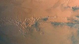 Mars - Noctis Volcano - ESA Mars Express