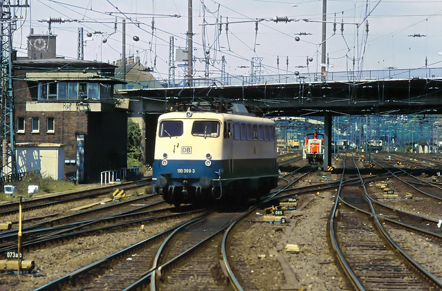 DB 110 399 Hagen Hbf 21.05.1995