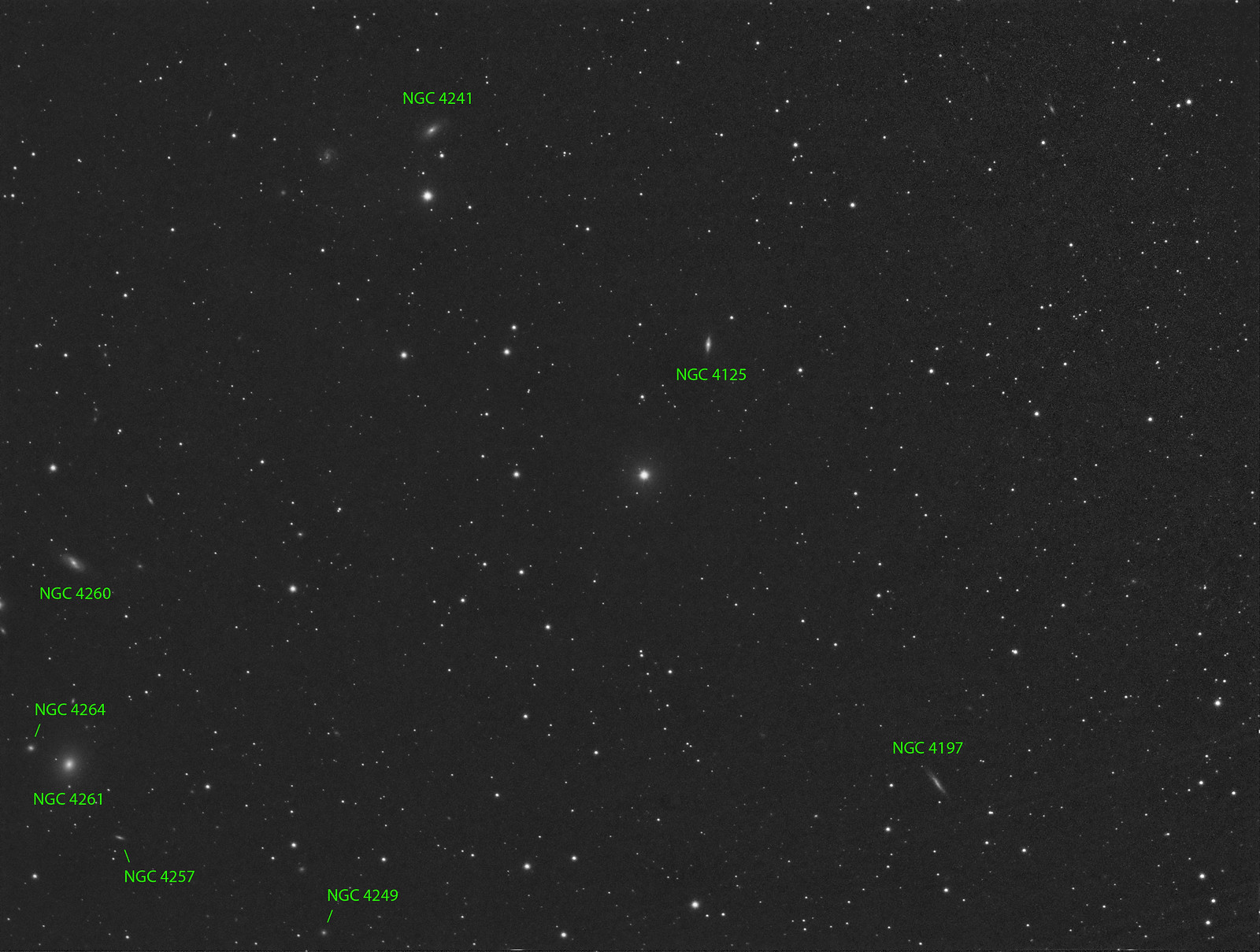 NGC 4197 - Luminance