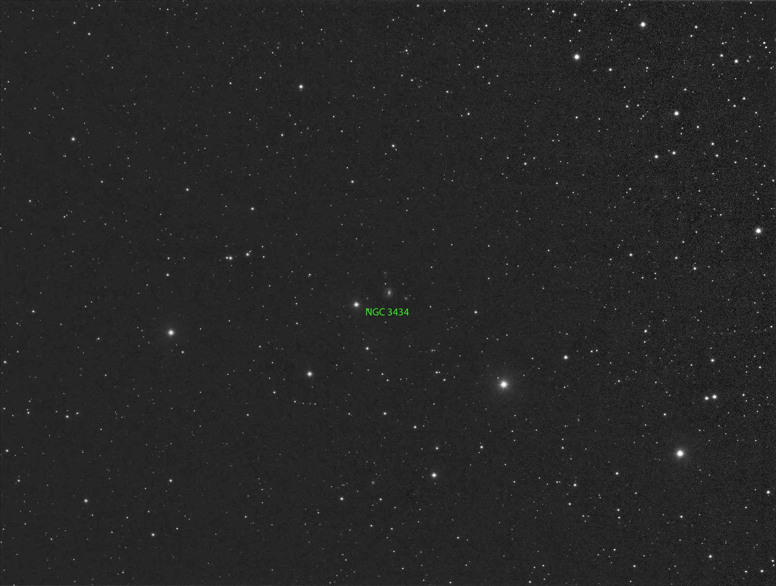 NGC 3434 - Luminance