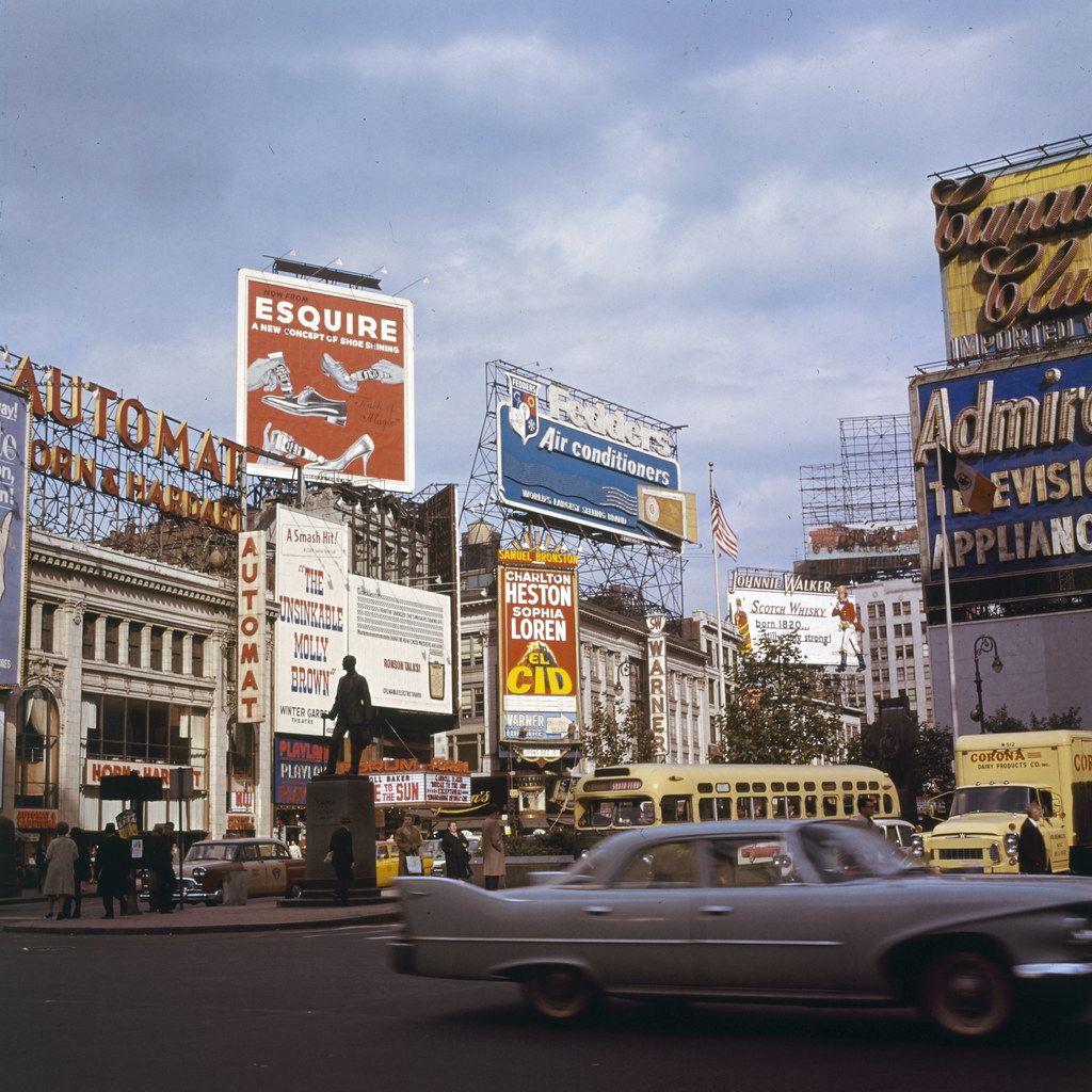 Times Square, Manhattan, New York City, 1960s