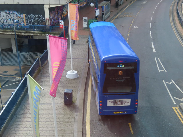 Diamond bus on the 16A at Smallbrook Queensway