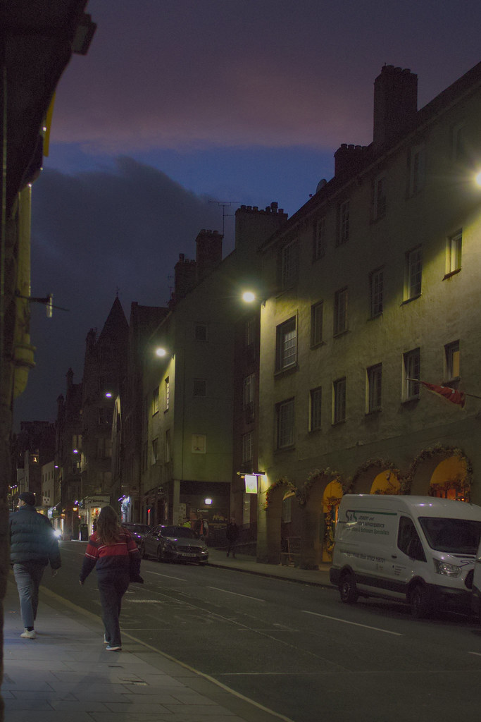 Evening in Edinburgh
