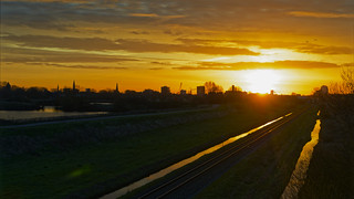 Sunset Groningen