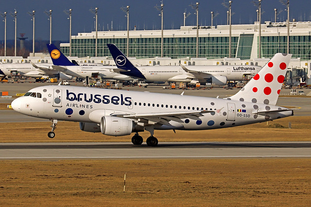 Brussels Airlines Airbus A319-112 OO-SSO MUC 17-02-24