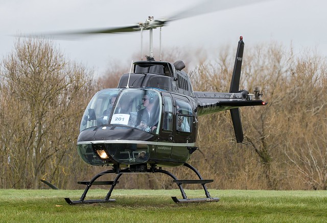 G-BLGV | Bell 206B JetRanger II | Cheltenham Racecourse | Gloucestershire