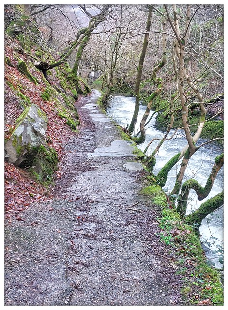 Afon hwch pathway