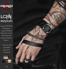 Valhalla - Lorin bracelets @ Man Cave