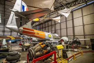 Inside the Canadian Memorial T2 Hangar - Gloster Meteor