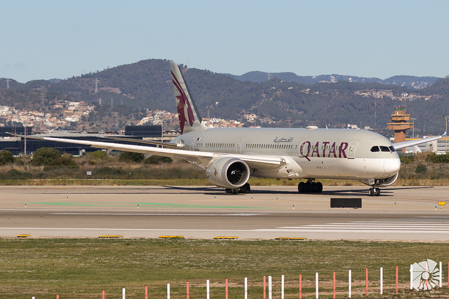 Qatar Airways B787-9 A7-BHA